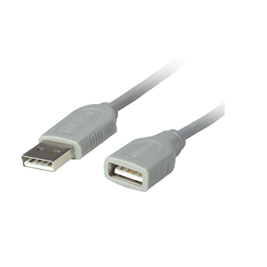 CABLE USB EXTENSION 3.0MTS GRIS