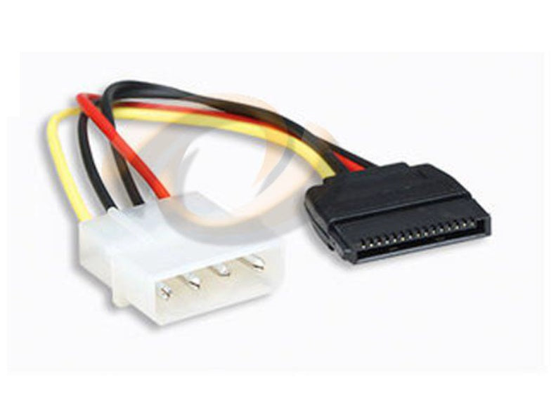 Cable Manhattan de Energia Molex Interno 4 pines a 15 pines SATA 16cm