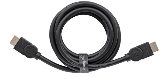 Cable Manhattan HDMI 2m 8K 60Hz 3D Blindado Negro