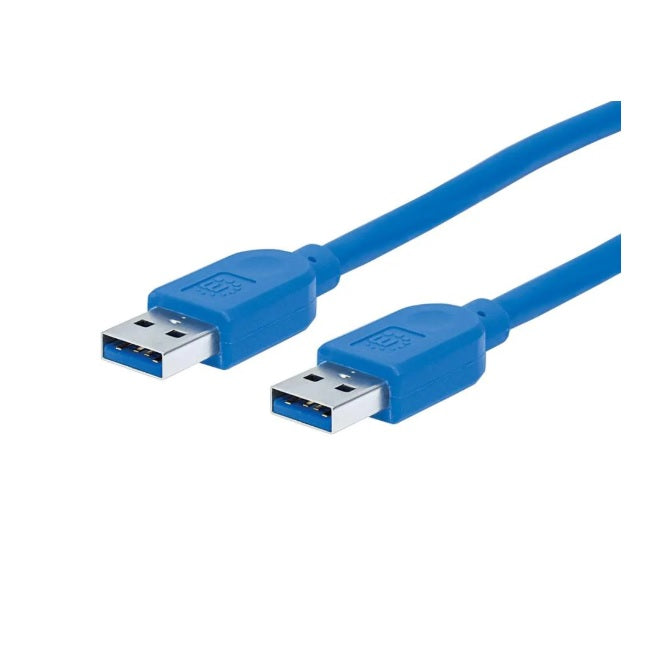 Cable Manhattan USB A 3.0 SuperVelocidad 1.8m Azul