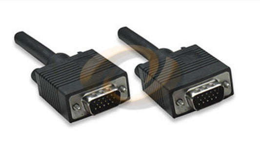 Cable Manhattan para Monitor VGA 11m Negro 8mm