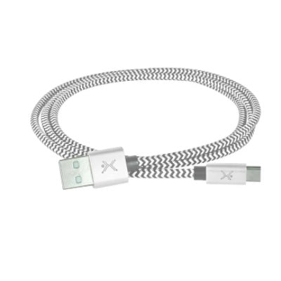 Cable Perfect Choice USB a C Macho USB a A Macho de 1 Metro modelo PC-101673 color Blanco
