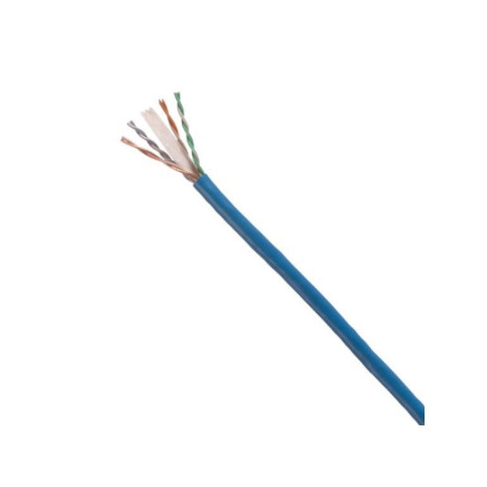 Bobina Panduit de Cable Utp Cat6 Uso Interior Azul 305mts de Cobre Netkey Reelex (24 AWG) 1000MBps PVC (CM) de 4 Pares