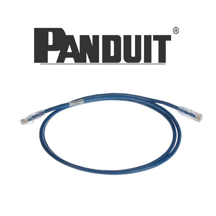 Cable de Parcheo Panduit TX6 Utp Cat6 (24 AWG) Color Azul 3 ft - UTPSP3BUY