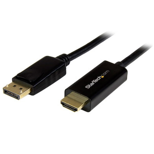 Cable Startech DisplayPort 1.2 a HDMI 4K 30Hz 3840x2160 y 1080p audio de 7.1 canales HDCP 1.4 y DPCP Modelo DP2HDMM5MB