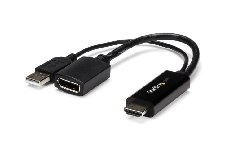 Convertidor Startech HDMI a DisplayPort 4K Modelo HD2DP