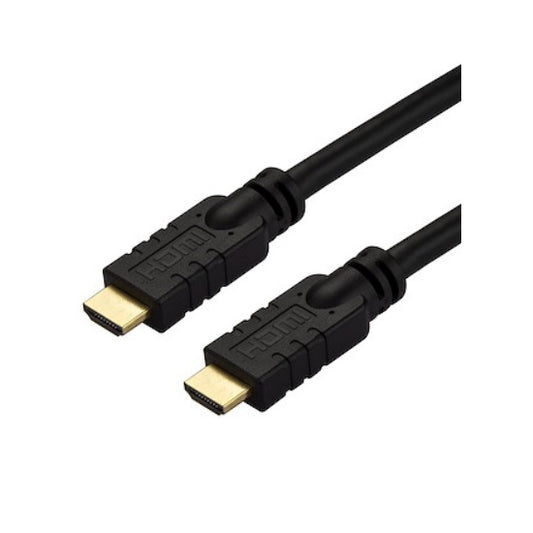 Cable Startech de 10 metros HDMI 2.0 Cable HDMI Activo de 4K a 60Hz 3840x2160 con Clasificación CL2 para Instalación en Pared Modelo HD2MM10MA