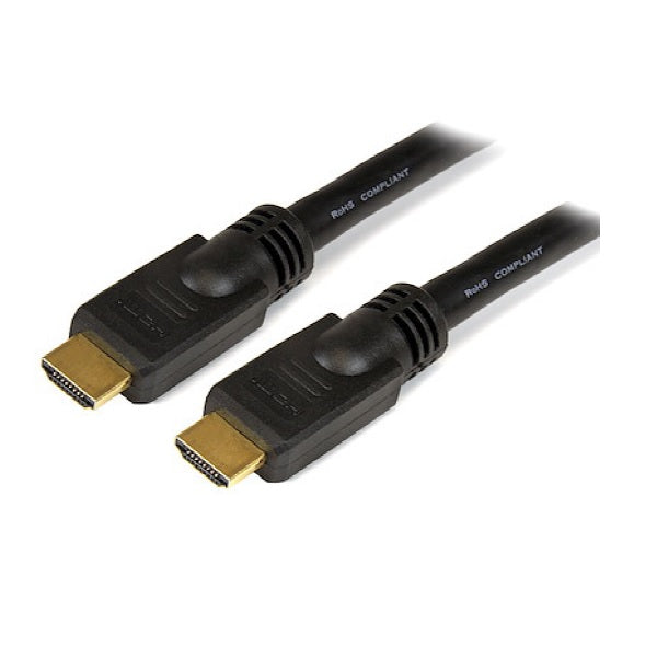 CABLE STARTECH HDMI DE 12.1M DE ALTA VELOCIDAD 2X HDMI MACHO NEGRO