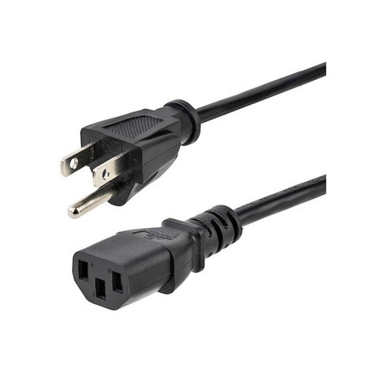 CABLE STARTECH DE PODER DE 7.6M PARA COMPUTADORA- CABLE DE ALIMENTACION STANDAR NEMA 5-15P A C13 PARA PC