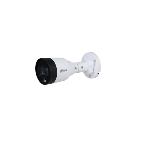 Camara Dahua IPC-HFW1239S1-LED-S4 IP bullet full color 2 mpx lente 2.8 mm Luz blanca 15 mts H.265/ IP67/ PoE/ DWDR/