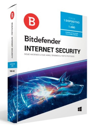 BITDEFENDER INTERNET SECURITY 1PC 1 AÑO
