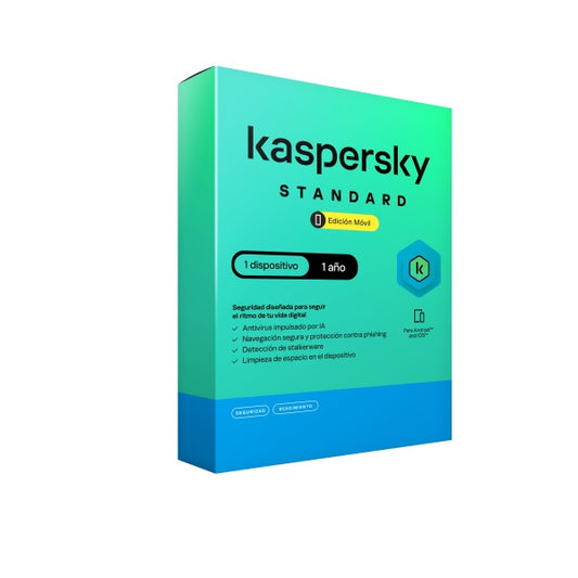 ESD KASPERSKY STANDARD MOBILE 1 DISPOSITIVO 1 AÑO