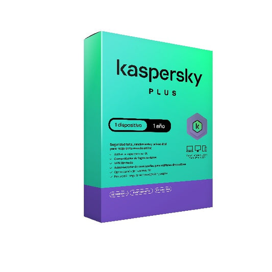 KASPERSKY PLUS 1 DISPOSITIVO 1 AÑO