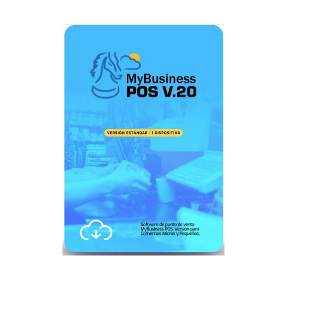 ESD MyBusiness POS V20 Estandar Software Punto de Venta 1 dispositivo Permanente