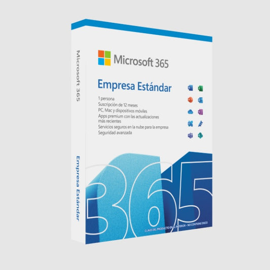 Microsoft 365 Business Standard ESD 32/64bits multilenguaje electronico (1año)