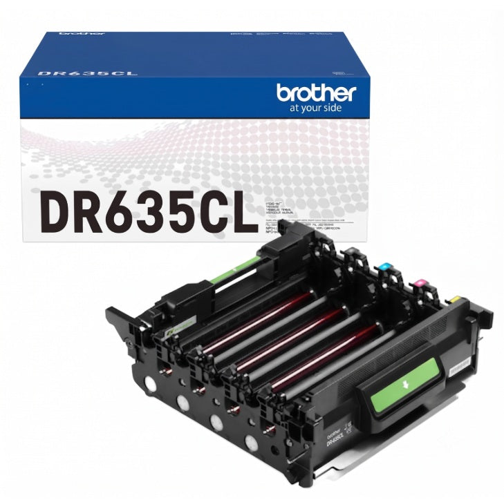 Tambor Brother DR635CL color para HLL8570CDW / MFCL8730CDW / MFCL8970CDW (10 000 paginas)
