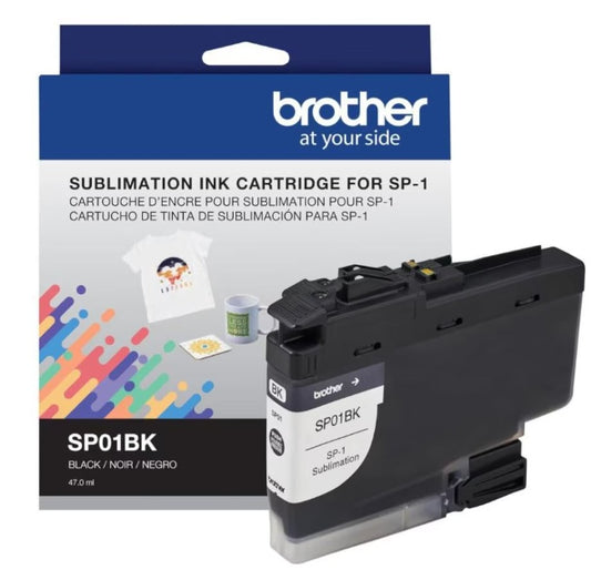 Tinta Brother SP01BK negra para impresora de sublimacion SP1 SP1MX 47 ml