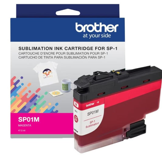 Tinta Brother SP01M magenta para impresora de sublimacion SP1 SP1MX 47 ml