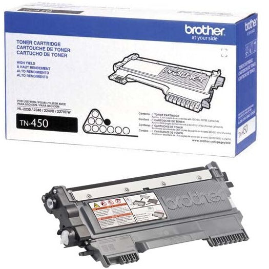 TONER BROTHER TN450 NEGRO HL-2240/HL-2270DW (2 600 PAG)
