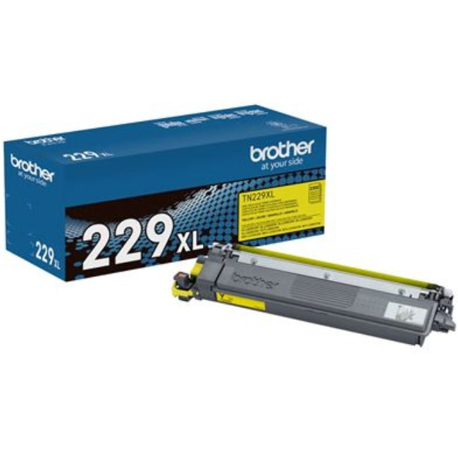 Tóner Brother TN229XLY Amarillo Genuine Alto rendimiento MFCL3780CDW / DCPL3560CDW (3 000 páginas)
