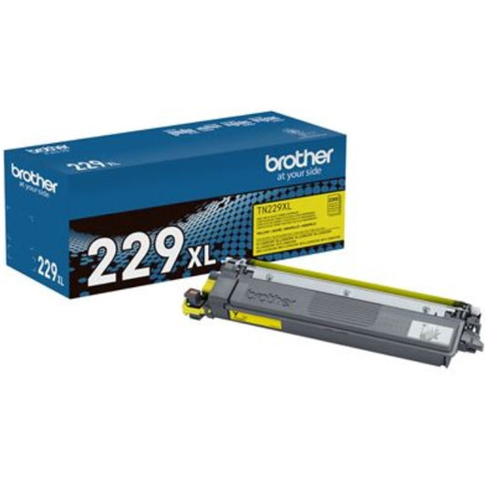 Tóner Brother TN229XLY Amarillo Genuine Alto rendimiento MFCL3780CDW / DCPL3560CDW (3 000 páginas)