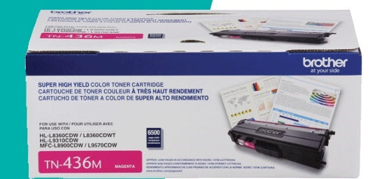 TONER BROTHER TN436M MAGENTA HLL9310CDW/MFCL8900CDW/MFCL9570CDW (6 500 PAG)