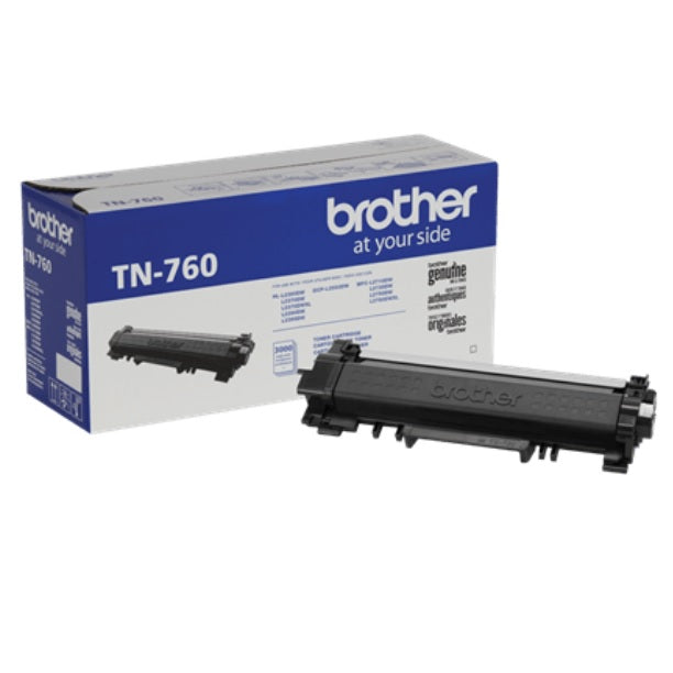 TONER BROTHER TN760 NEGRO LASERJET DCP-L2551DW HL-L2350DW (3 600 PAG )