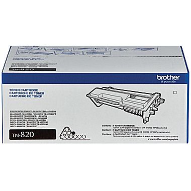 TONER BROTHER TN820 NEGRO HL5100DN/MFCL6900DW (3 000 PAG)