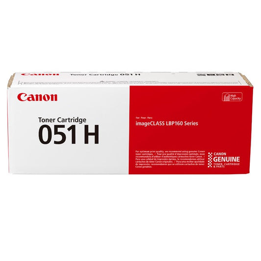 TONER CANON 051H 2169C001AA negro alto rendimiento MF269dw/LBP162dw/MF267dw/MF264dw ( 4100 paginas)