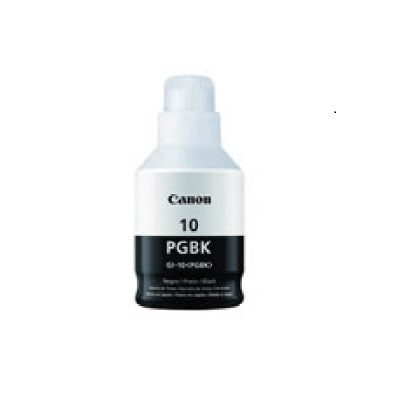 TINTA CANON GI-10BK 3382C001AA NEGRO BOTE PIXMA G6010 / G5010 / GM2010 ( 8 300 PAG)