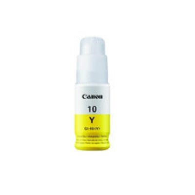 TINTA CANON GI-10Y 3393C001AA AMARILLO BOTE PIXMA G6010 / G5010 / GM2010 ( 7 700 PAG)