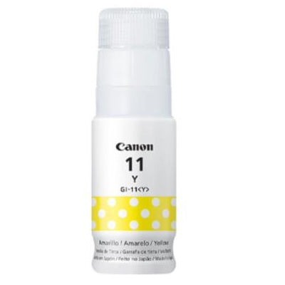 TINTA CANON GI-11Y 4536C001AA AMARILLO BOTE PIXMA G3160 / G2160 (7700 PAG)