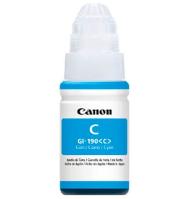 TINTA CANON GI-190 C 0668C001AA CYAN BOTE PIXMA G1100/G2100/G3100 (6 000 PAG)