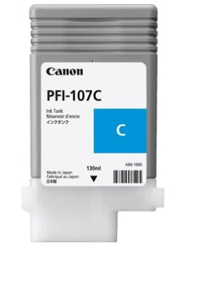 TINTA CANON PFI-107C 6706B001AA CYAN 130ML