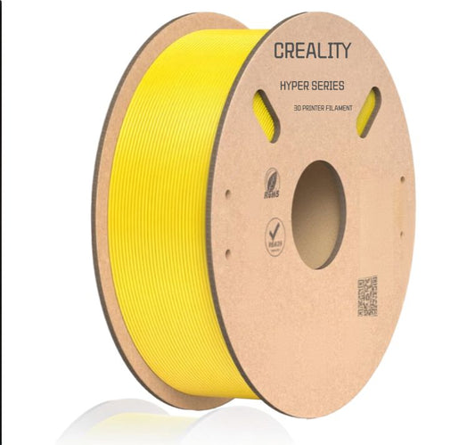 Bobina de filamento 3D Creality CN-4923 Hyper PLA-CF 1.75mm 1kg amarillo