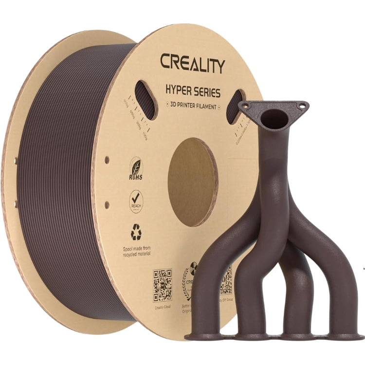 Bobina de filamento 3D Creality CN-4924 Hyper PLA-CF 1.75mm 1kg ocre