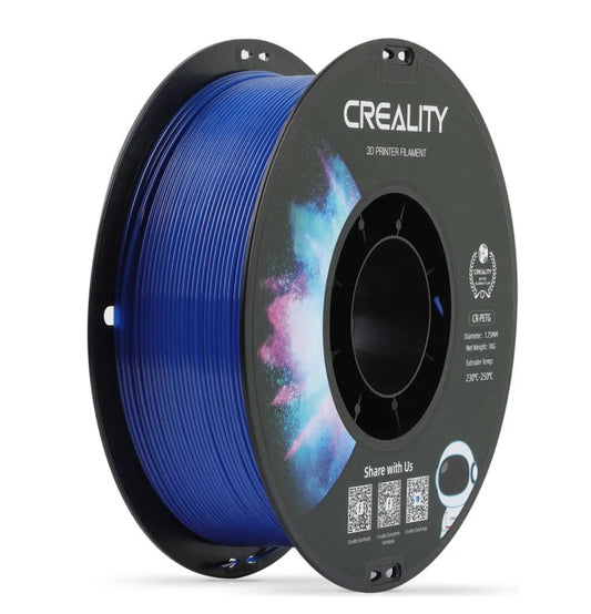 Bobina de filamento 3D Creality CN-4969 CR-PETG 1.75mm 1kg azul
