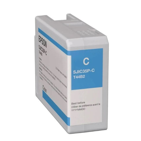 Tinta Epson C13T44B220 cian SJIC35P para Colorworks C6500 / 6000