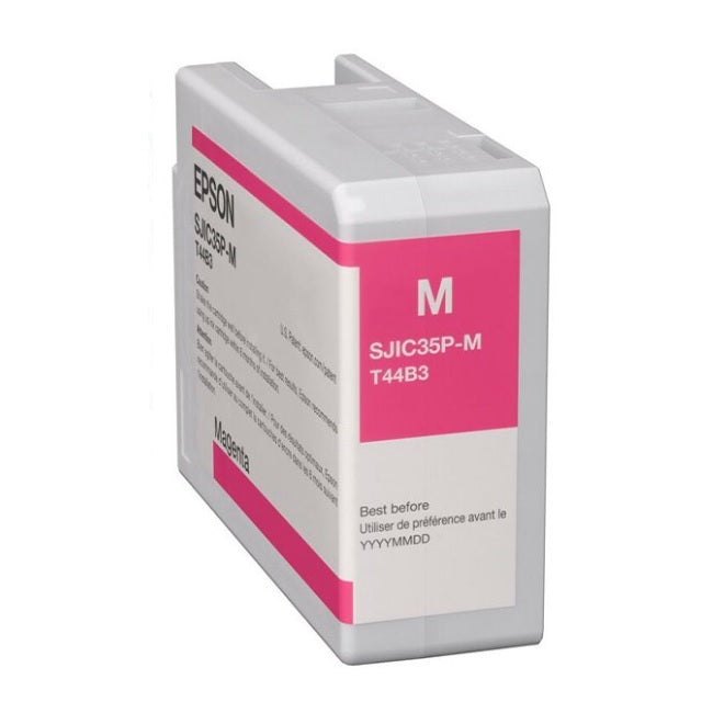 Tinta Epson C13T44B320 magenta SJIC35P para Colorworks C6500 / 6000
