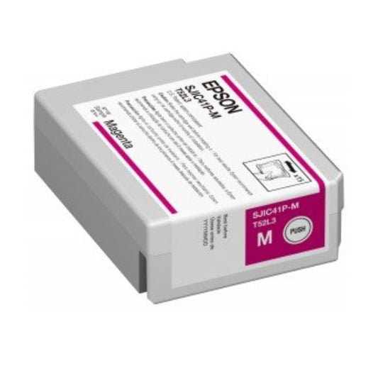 Tinta Epson SJIC41P-M C13T52L320 magenta para Colorworks C4000