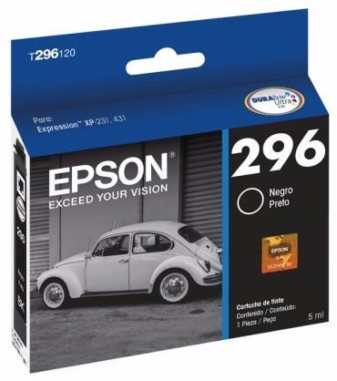 TINTA EPSON 296 T296120-AL NEGROXP231/XP431 (130 PAG)
