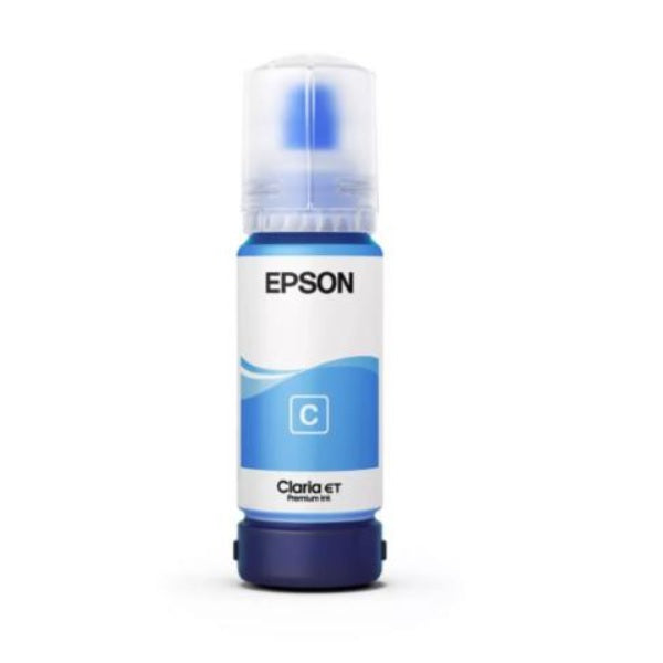 TINTA EPSON 555 T555220-AL CIAN BOTE ECOTANK L8180 / L8160 ( 70 ML )