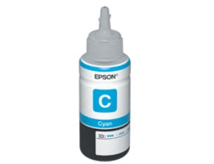 Tinta Epson 664 T664220-AL cian bote L120, L310, L380, L395, L495, L575, L606, L655, L656, L1300, L1455 6,500 paginas