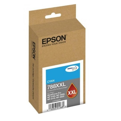 TINTA EPSON 788XXL T788XXL220-AL CYAN DURABrite WF-5190/WF-5690 (4 000 PAG)