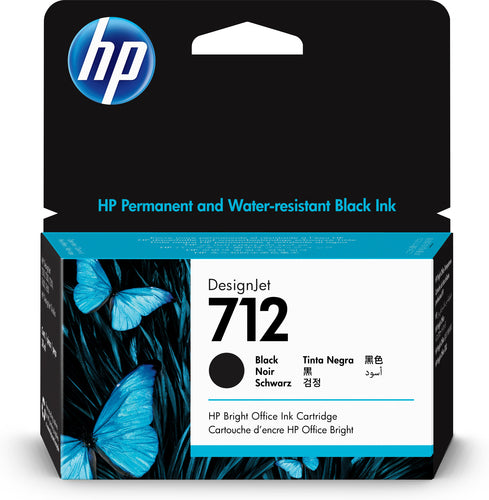 Tinta HP LF 712 3ED70A negro Designjet T210 / T230 29 ml
