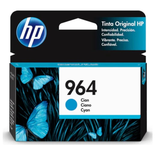 TINTA HP 964 3JA50AL CIAN OFFICEJET (700 PAG) OfficeJet Pro 9010 9016 9018 9020