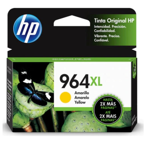 TINTA HP 964XL 3JA56AL AMARILLO OFFICEJET (1 600 PAG) OfficeJet Pro 9010 9016 9018 9020