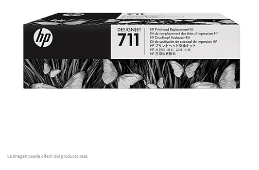CABEZAL Y KIT DE REEMPLAZO HP LF 711 C1Q10A DESIGNJET