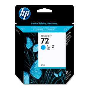 TINTA HP LF 72 C9371A CYAN DJ T1100/T610 130 ML