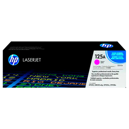 TONER HP 125A CB543A MAGENTA LASERJET CP1215N/CP1515N/1518 (1 400 PAG)